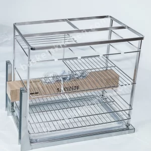What is pull out spice rack used for?
