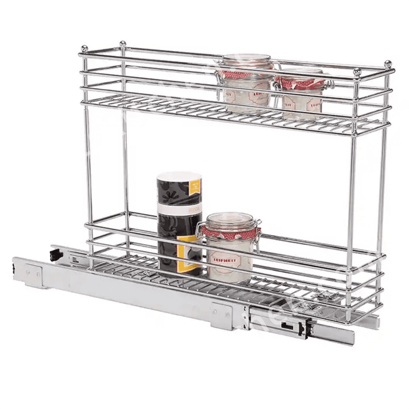 Metal Wire Sliding Basket