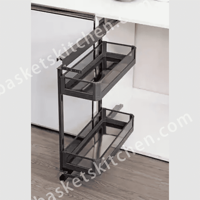 2 Layers Pull Out Side Basket