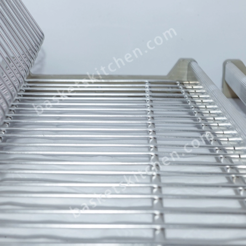 2 Tiers Dish Rack For Kitchen cabinet OvalWire