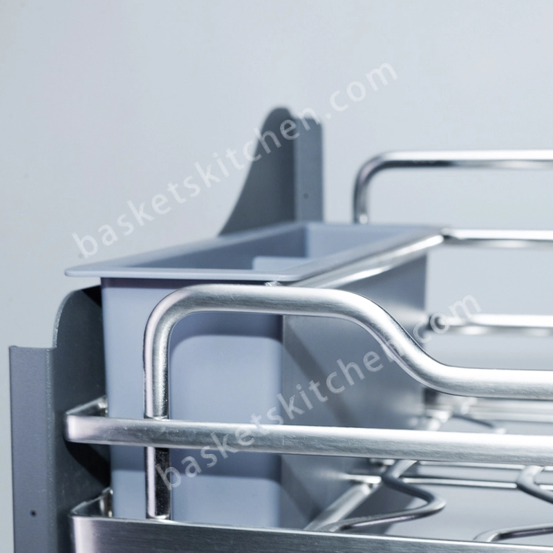 Pull Down Overhead Cabinet Organizer Oval Wire