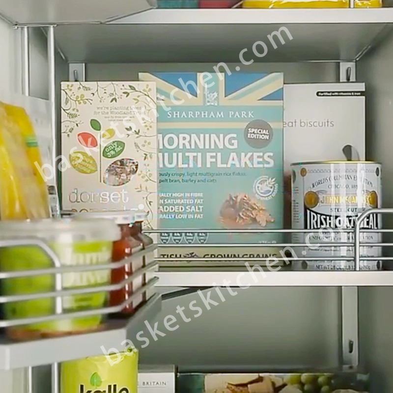 Pantry Storage Rack Shelving Unit Basket