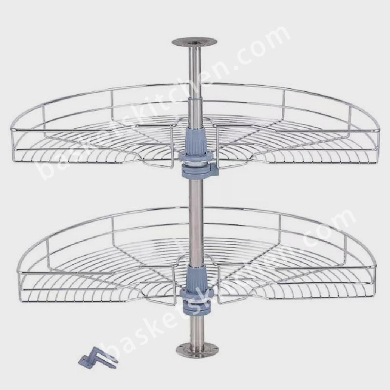 180 Degree Revolving Wire Kitchen Cabinet