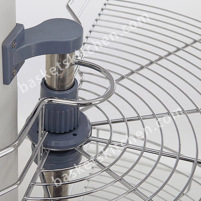 180 Degree Revolving Wire Kitchen Cabinet