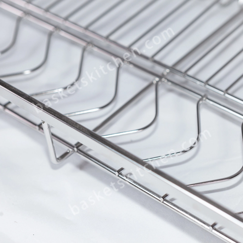 Four Sides Basket / Sliding Cabinet Organizer - Square Wire