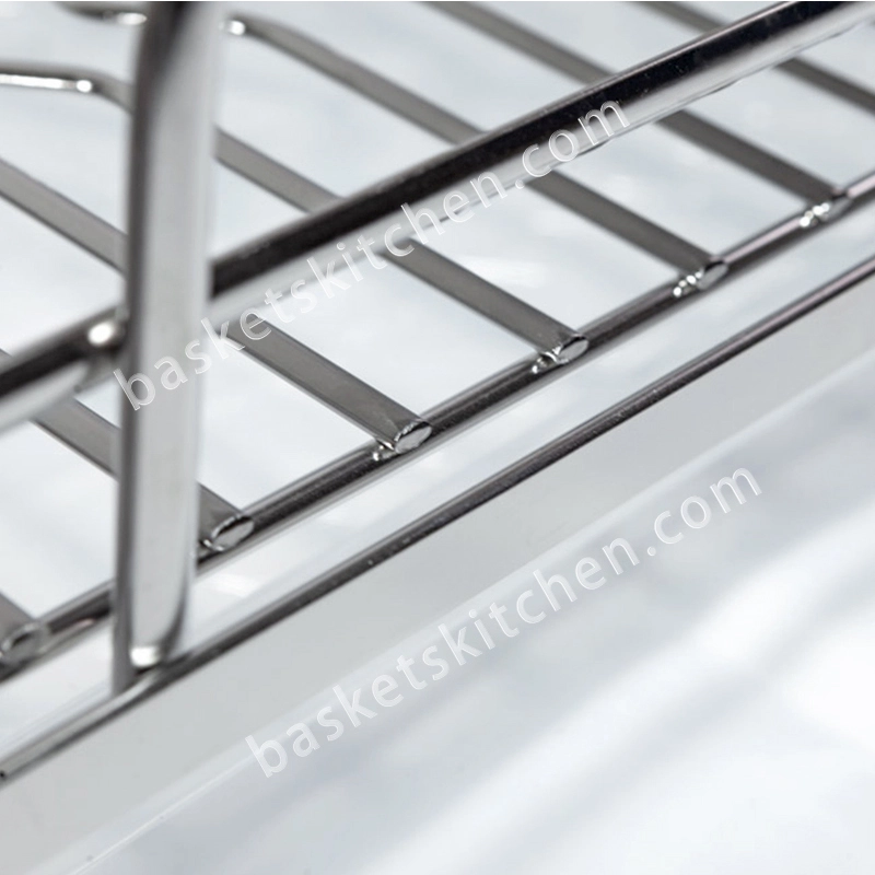 Oval Wire Pull Out Drawers for Kitchen Cabinets