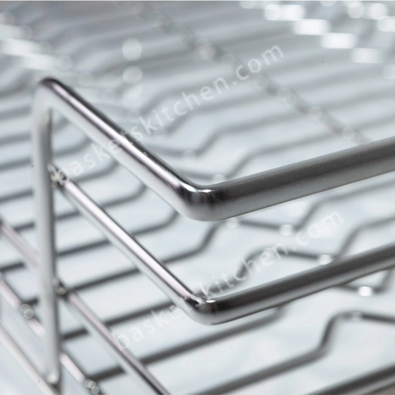 Oval Wire Pull Out Drawers for Kitchen Cabinets