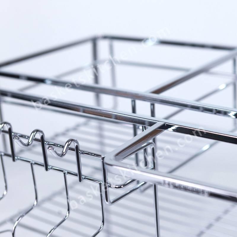 Pull Out Spice Basket for Kitchen Cabinet