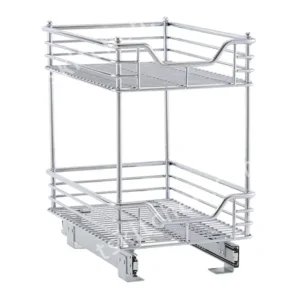 Two-Tier Base Cabinet Pull-Out Basket